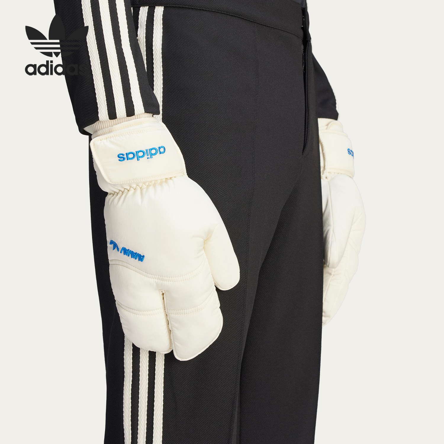 Adidas/阿迪达斯正品三叶草男女休闲日常运动保暖手套JG1432