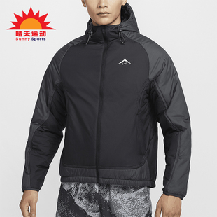 Nike/耐克正品新款男士越野跑步拼接保暖宽松棉服FZ0004-010