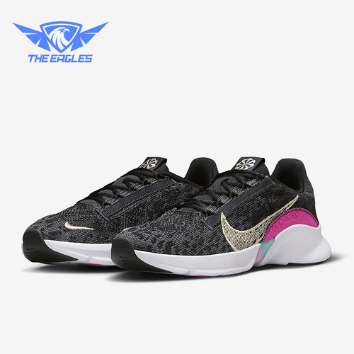 Nike/耐克正品SuperRep Go 3女士运动低帮缓震训练鞋FB7156-001