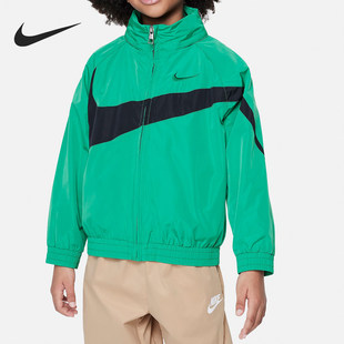 小童运动休闲梭织拉链外套HF2470 Nike 新款 当季 324 耐克正品