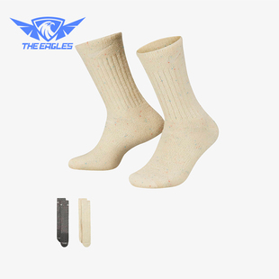 DM7086 Nike 运动袜两双装 男女针织透气休闲日常经典 902 耐克正品