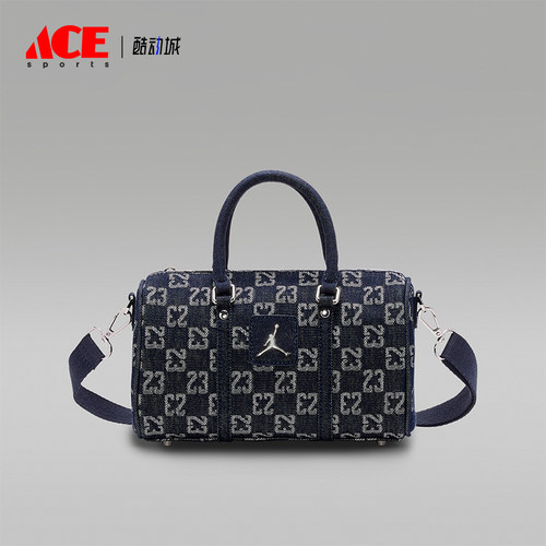 Nike/耐克正品JORDAN男女款运动复古满印迷你斜挎包IZ8440-455