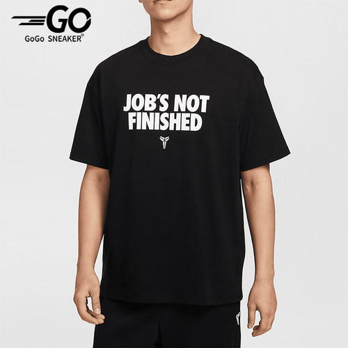 Nike/耐克正品2025Kobe男士宽松休闲印花经典透气短袖II6592-010