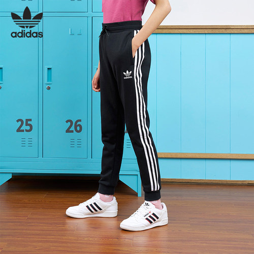 Adidas/阿迪达斯正品 三叶草 TREFOIL PANTS 大童运动裤子 DV2872