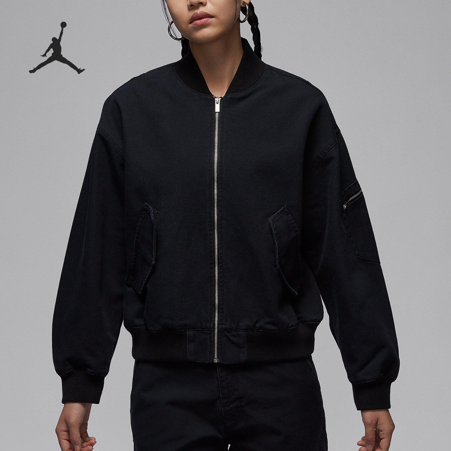 Nike/耐克正品Jordan Renegade女士宽松经典外套FV7147-010