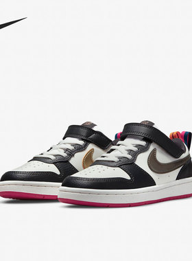 Nike/耐克正品Court Borough 2 大童休闲运动鞋 DJ0041-100