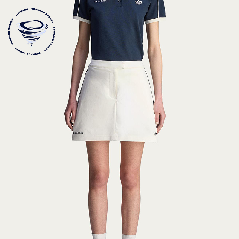 Adidas/阿迪达斯正品三叶草女士网球三条纹经典运动裙裤JL7194
