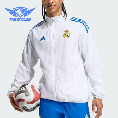 Adidas/阿迪达斯正品春秋男士运动立领拉链足球夹克外套JP4029