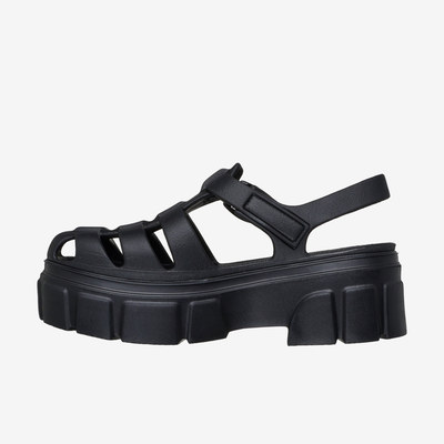 Skechers斯凯奇正品Foamies女款休闲运动轻质凉鞋111617-BBK