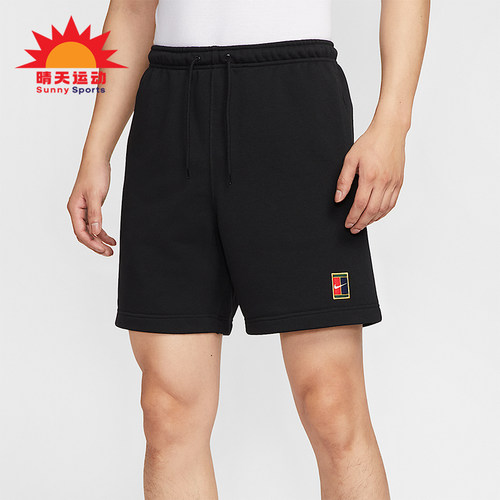 Nike/耐克正品夏季男士透气针织网球经典训练运动短裤HM6769-010