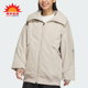 女士运动翻领宽松保暖棉服JM6198 新款 Adidas 阿迪达斯正品
