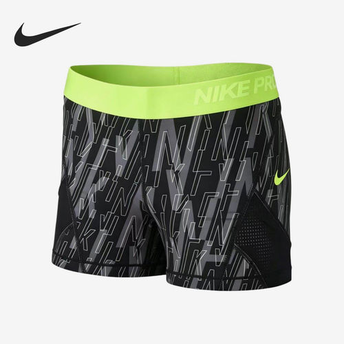 Nike耐克正品Pro女松紧透气速干健身运动日常出行短裤830599-011