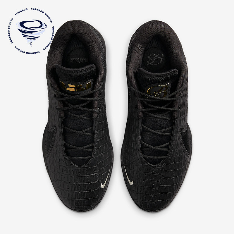 Nike/耐克正品JORDAN新款男黑金色实战赛场经典篮球鞋IB3865-001