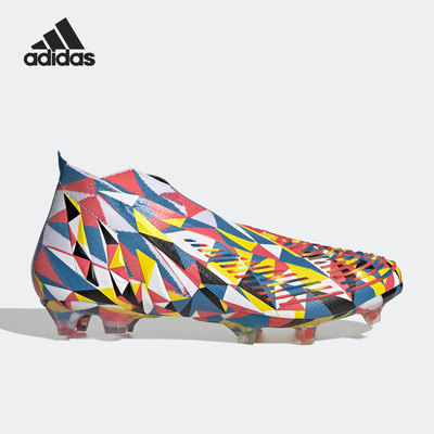 Adidas/阿迪达斯正品EDGE GEOMETRIC+FG长钉男子足球鞋GX3908