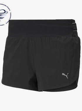 Puma/彪马正品休闲新款女士训练轻盈透气跑步运动短裤520171-01