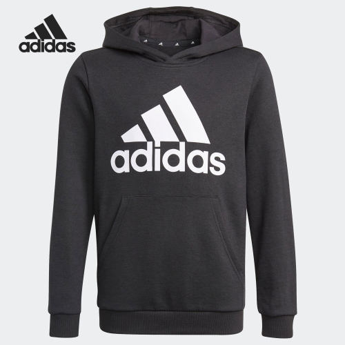 Adidas/阿迪达斯正品 当季新款大童运动休闲连帽套头卫衣GN4027