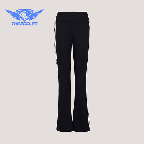 Adidas/阿迪达斯正品FLARED LEG PANT女士运动修身喇叭长裤KX2749