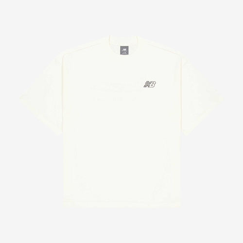 New Balance新百伦正品男简约舒适休闲短袖T恤NEF29641-WT