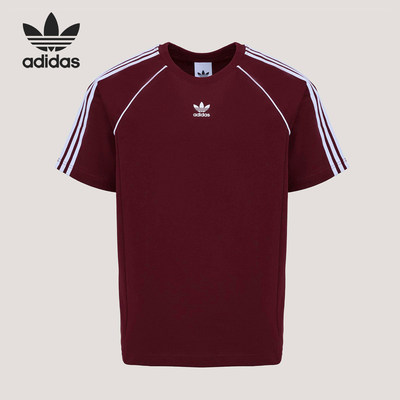 Adidas/阿迪达斯正品三叶草男士复古日常耐穿透气T恤KY2876