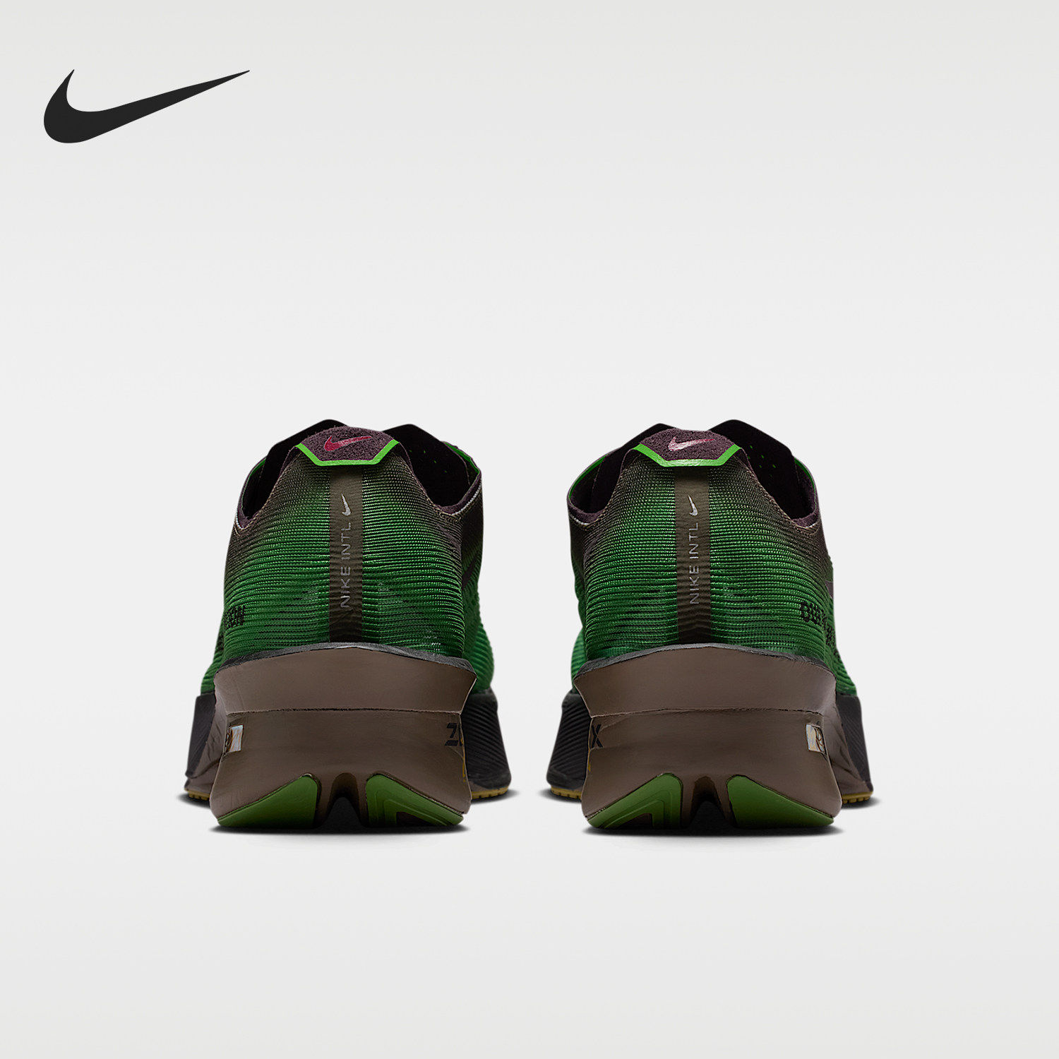 Nike/耐克正品Vaporfly4新款男绿黑色竞速跑步鞋IQ3418-399