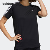 Adidas 女子休闲运动圆领T恤GP5576 新品 阿迪达斯正品 neo当季