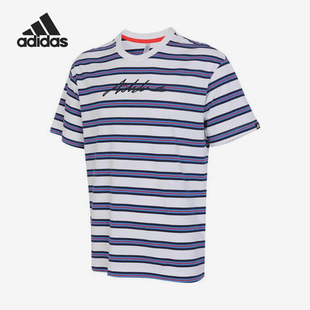新款 当季 男士 针织圆领时尚 T恤IR5822 Adidas 短袖 阿迪达斯正品