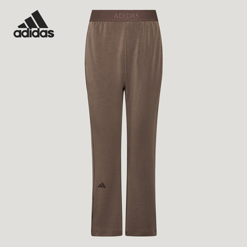 Adidas/阿迪达斯正品女士简约日常休闲针织运动长裤KX0199