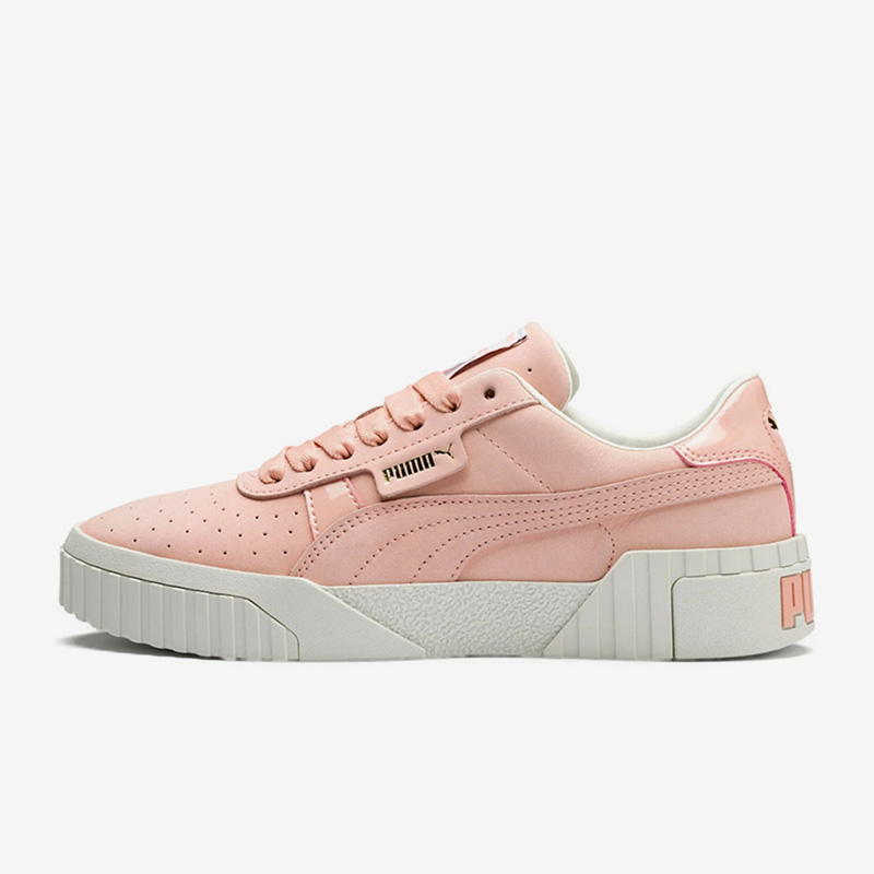 Puma/彪马正品Cali Nubuck女士防滑轻便低帮板鞋369161-01