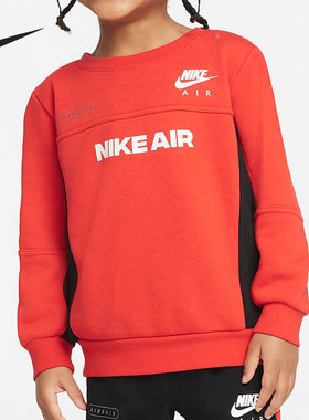Nike/耐克正品婴童时尚运动休闲训练宽松套头卫衣 DV4375-010
