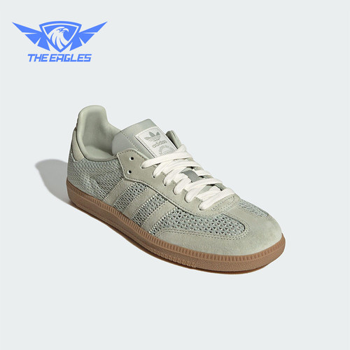 Adidas/阿迪达斯正品三叶草女士低帮网眼透气复古休闲鞋KK3529