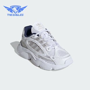 透气耐磨运动鞋 三叶草小童经典 IE5558 阿迪达斯正品 Adidas