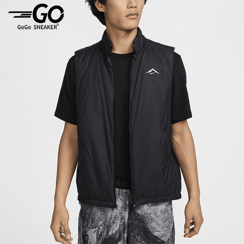 耐克男士越野跑步简约马甲