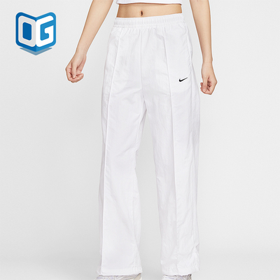 Nike/耐克正品Sportswear女士透气梭织中腰运动长裤FQ3589-100