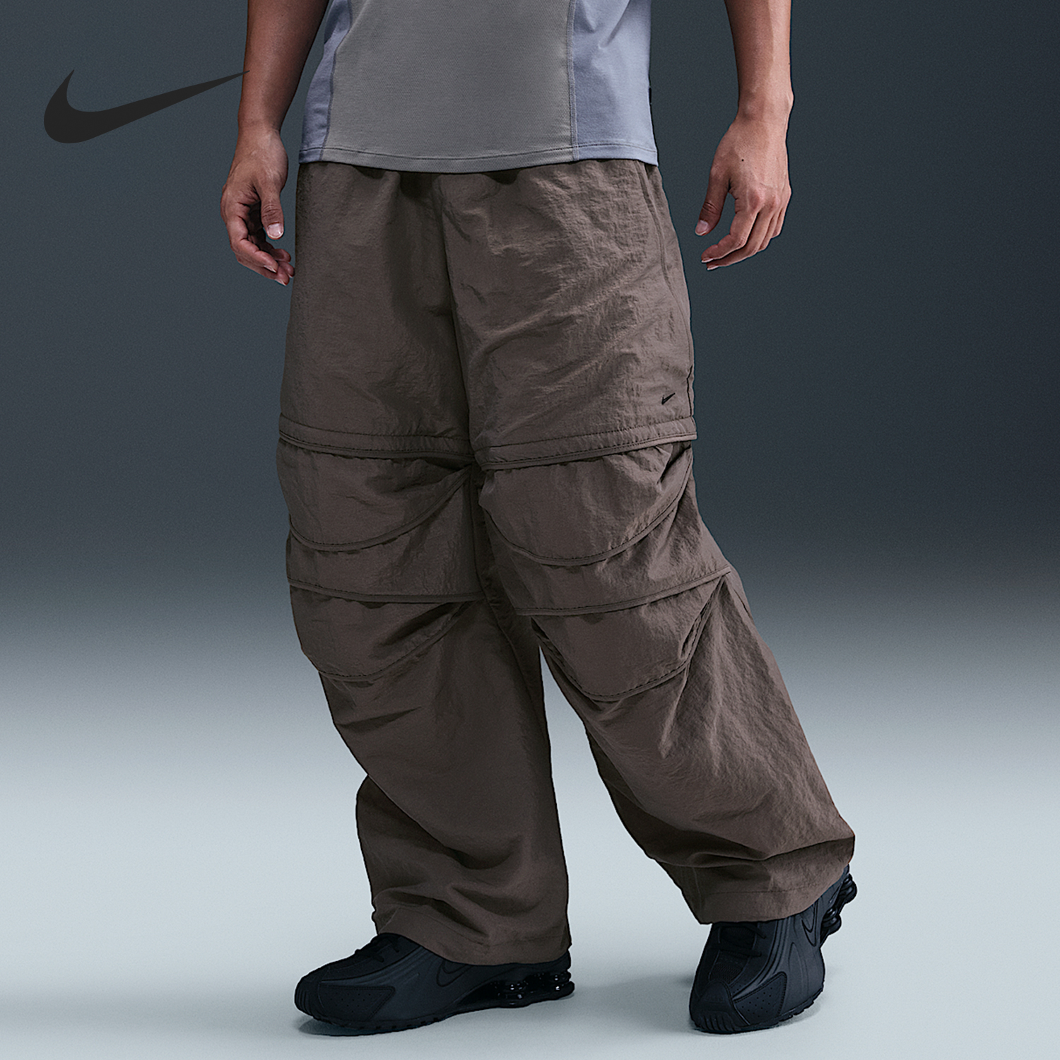 Nike/耐克官方正品2025秋季款男士梭织工装运动长裤IF8257-289