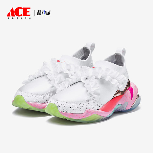 Puma/彪马正品Thunder女士时尚花边经典低帮防滑休闲鞋369519-01