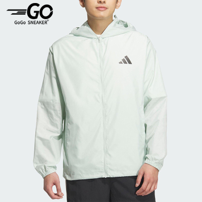 Adidas/阿迪达斯正品JACKET男女运动连帽防晒休闲经典夹克KA9291