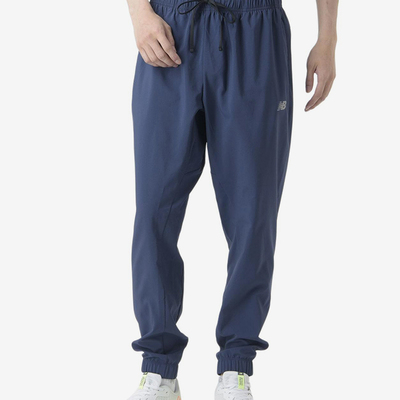 New Balance/NB正品2025新款男子梭织运动束脚长裤MP41011-NNY