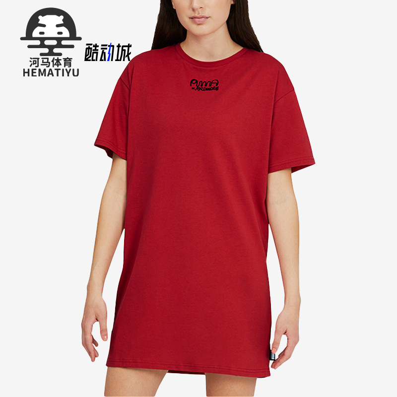 Puma/彪马正品MR DOODLE女士运动透气经典宽松连衣裙530656-22
