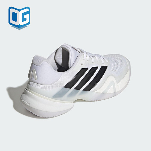 Adidas/阿迪达斯正品2025秋季款男士系带耐磨减震网球鞋KI3438