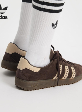 Adidas/阿迪达斯正品三叶草女士皮革经典复古休闲鞋JS3971