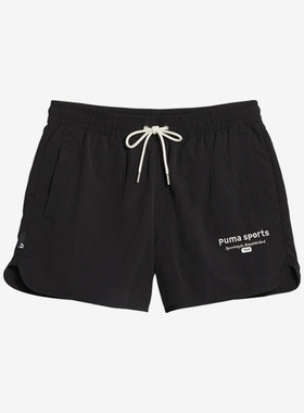 Puma/彪马正品新款女子简约复古宽松透气休闲短裤623477-01