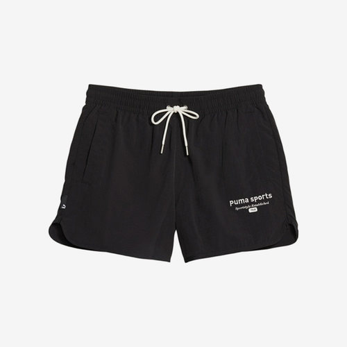 Puma/彪马正品新款女子简约复古宽松透气休闲短裤623477-01