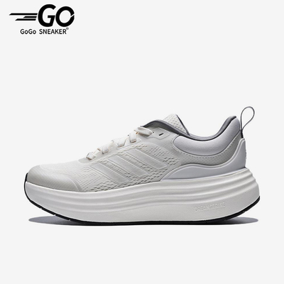 Adidas/阿迪达斯正品NORASHEL新款女白色经典厚底鞋跑步鞋JS4890