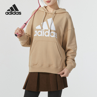 IR5448 Adidas HD女士宽松连帽套头衫 阿迪达斯正品