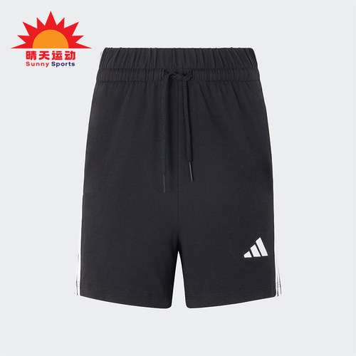 Adidas/阿迪达斯正品W 3S SJ SHO女士针织运动休闲短裤JY8574