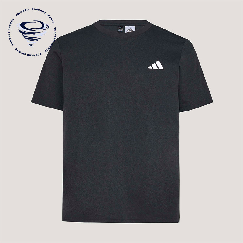 Adidas/阿迪达斯正品2026男女简约运动经典舒适透气日常T恤KU6399 - 实物图