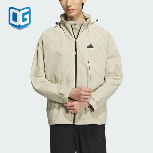 阿迪达斯正品男子梭织外套