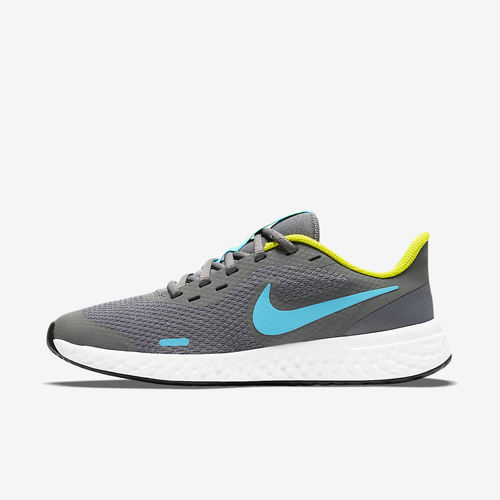 Nike耐克正品Revolution 5大童缓震防滑耐磨跑步鞋BQ5671-019