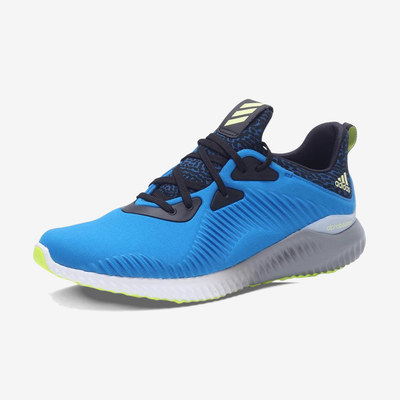 Adidas阿迪达斯正品AlphaBounce m男BOUNCE耐磨跑步鞋B54187
