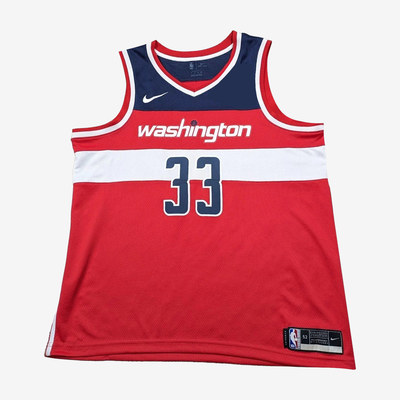 Nike耐克正品NBA华盛顿奇才男女Dri-FIT无袖篮球服CW3684-662